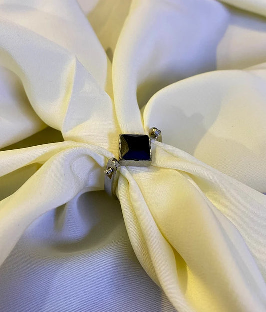 Crystal Moon shadow Stone Ring