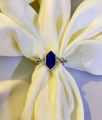 Classic Blue horizon Stone Ring