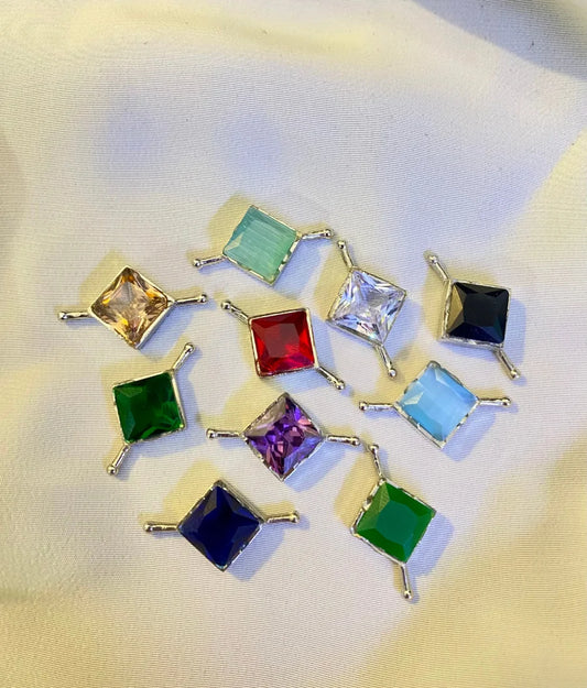 Crystal Ring 7 different Stones