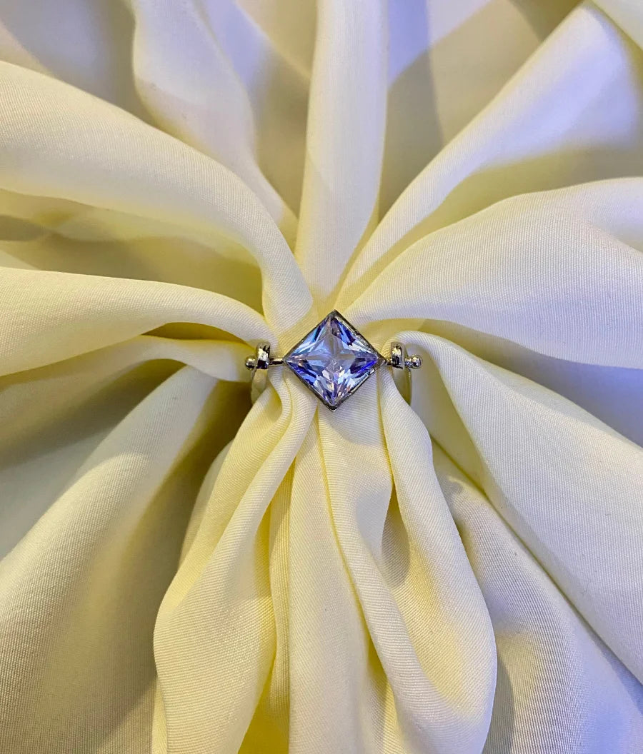 Crystal Moonlight Stone Ring